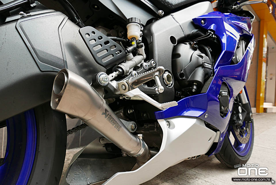 AKRAPOVIC 2017 YAMAHA R6 MEGAPHON