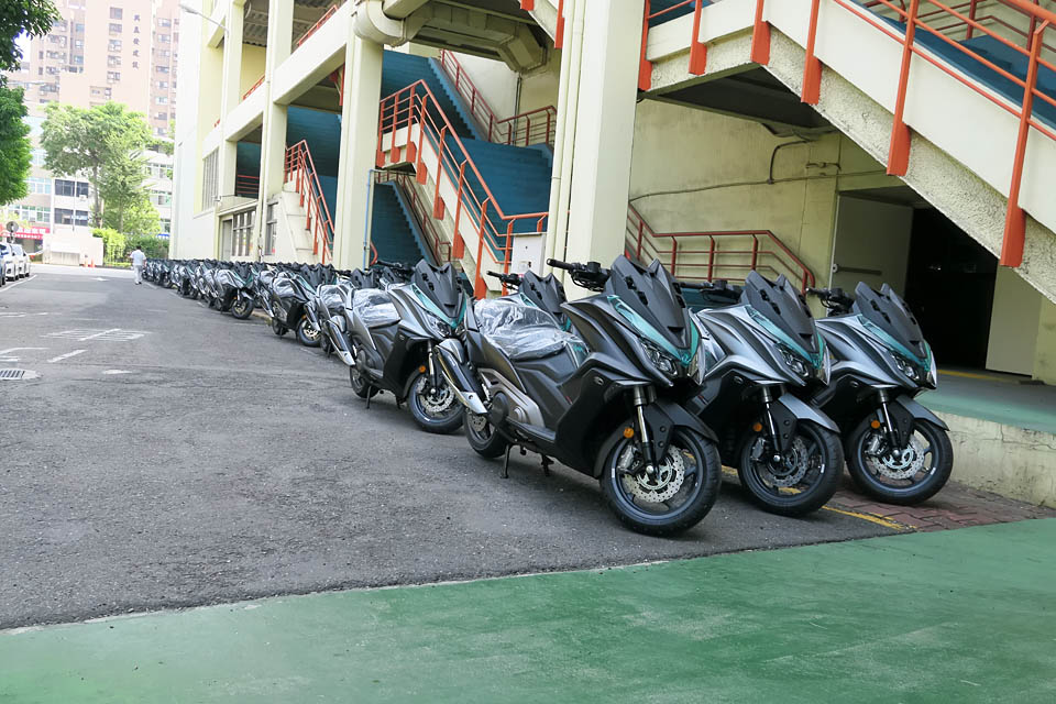 2017 KYMCO AK550 TRAINING COURSE