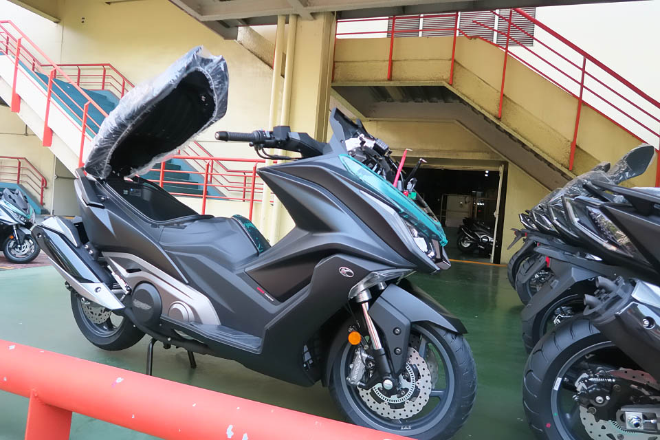 2017 KYMCO AK550 TRAINING COURSE