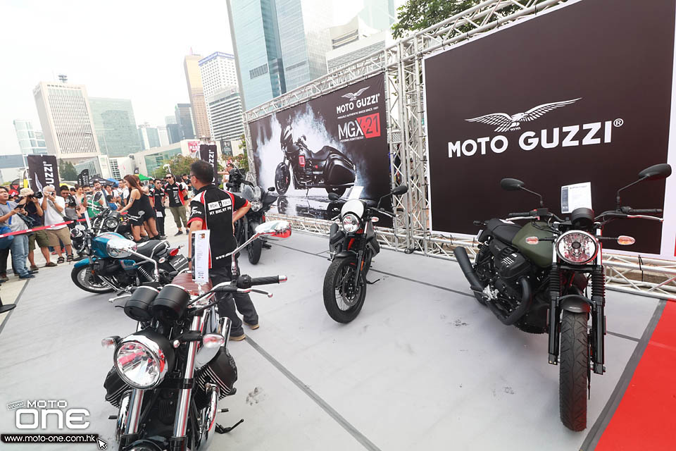 2018 MOTO GUZZI HK BIKESHOW