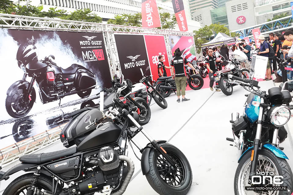 2018 MOTO GUZZI HK BIKESHOW