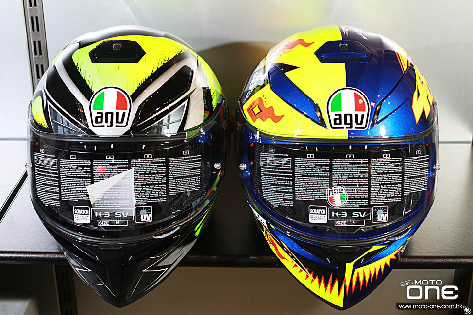 2017 AGV K-3 SV HELMETS