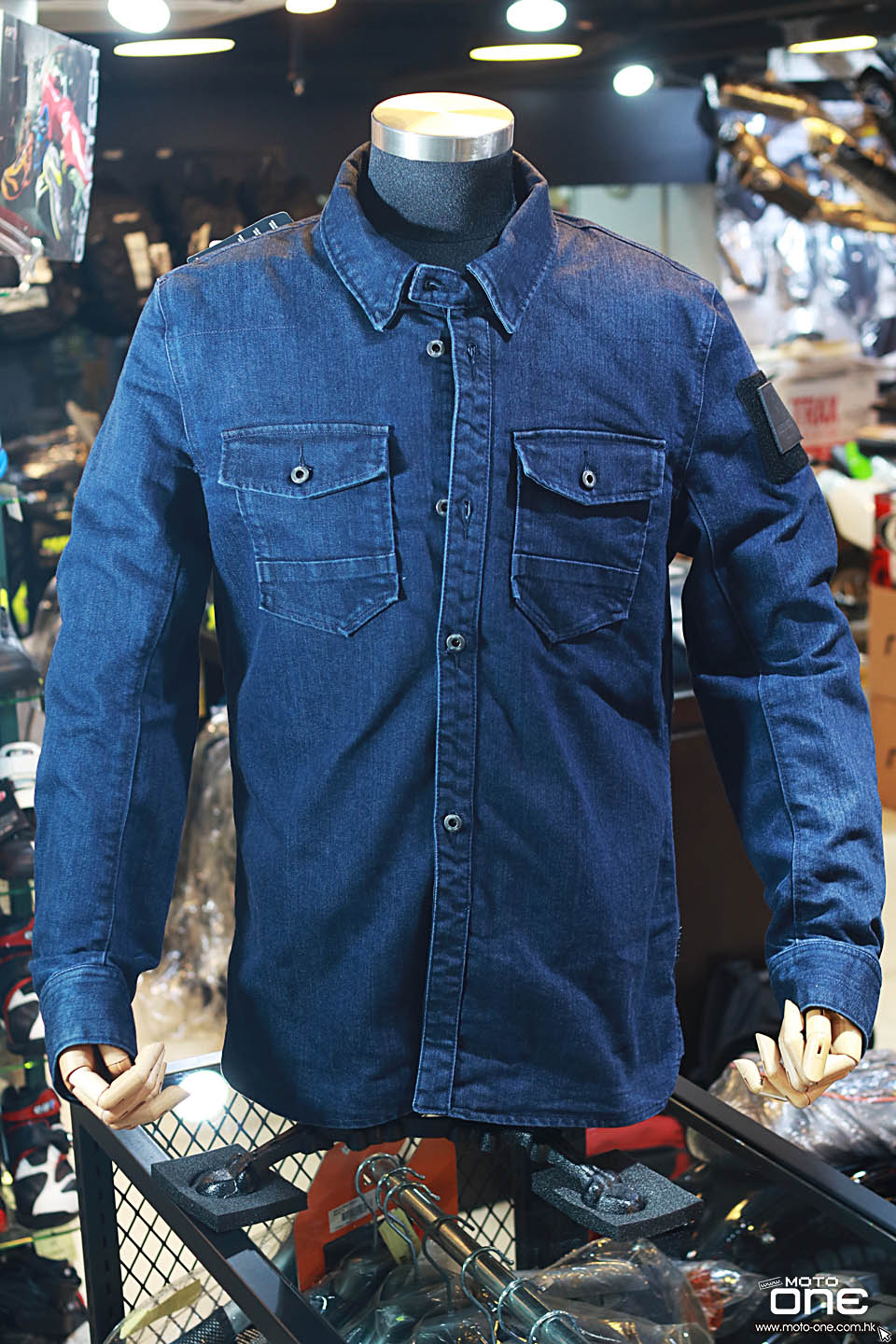 2017 REVIT JACKET FLARE OVERSHIRT HUDSON