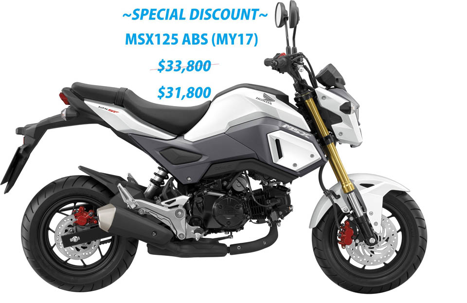 2018 HONDA MSX PCX SALE