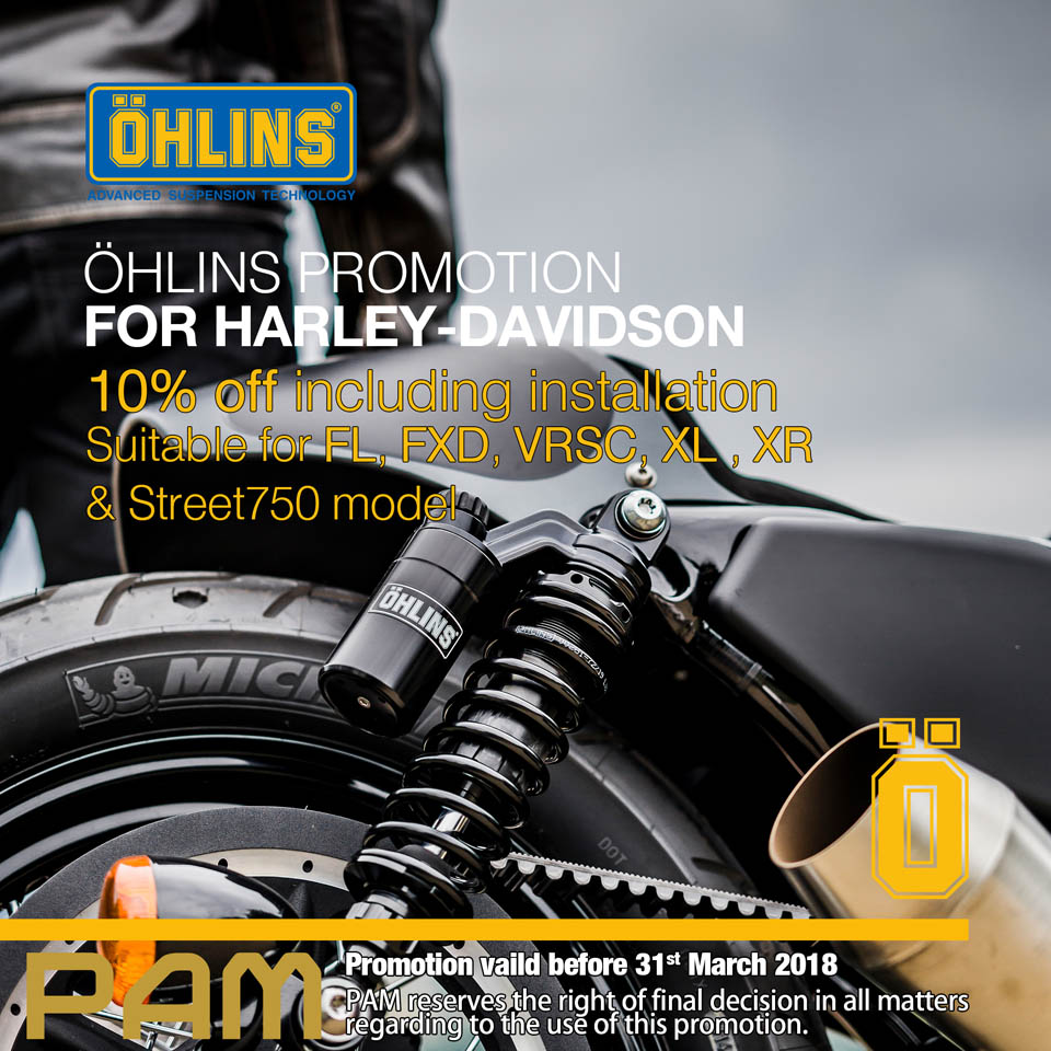 Ohlins for Harley