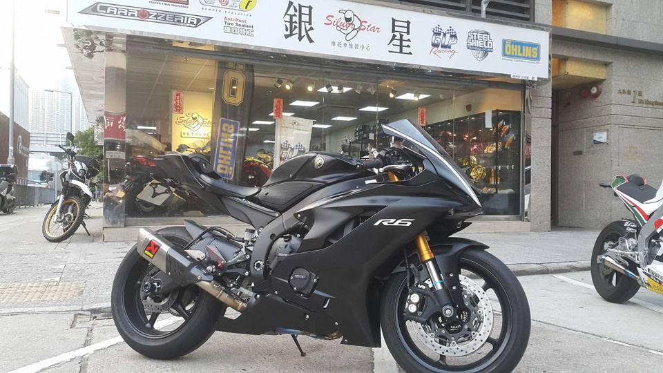 2018 YZF r6 Lightech R version