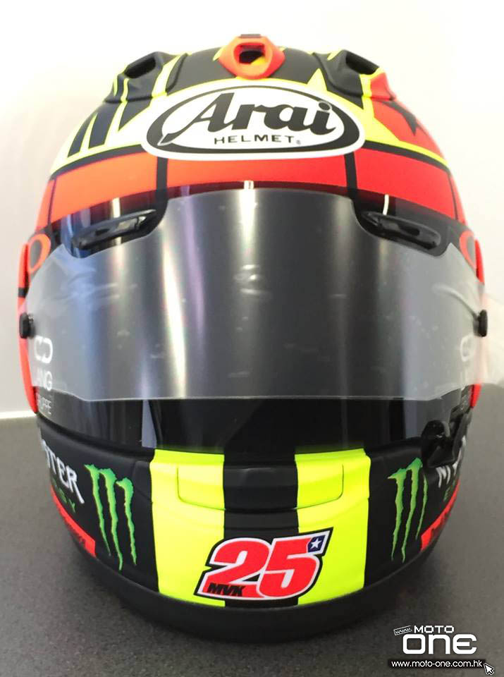 2018 ARAI RX7X Maverick Vinales