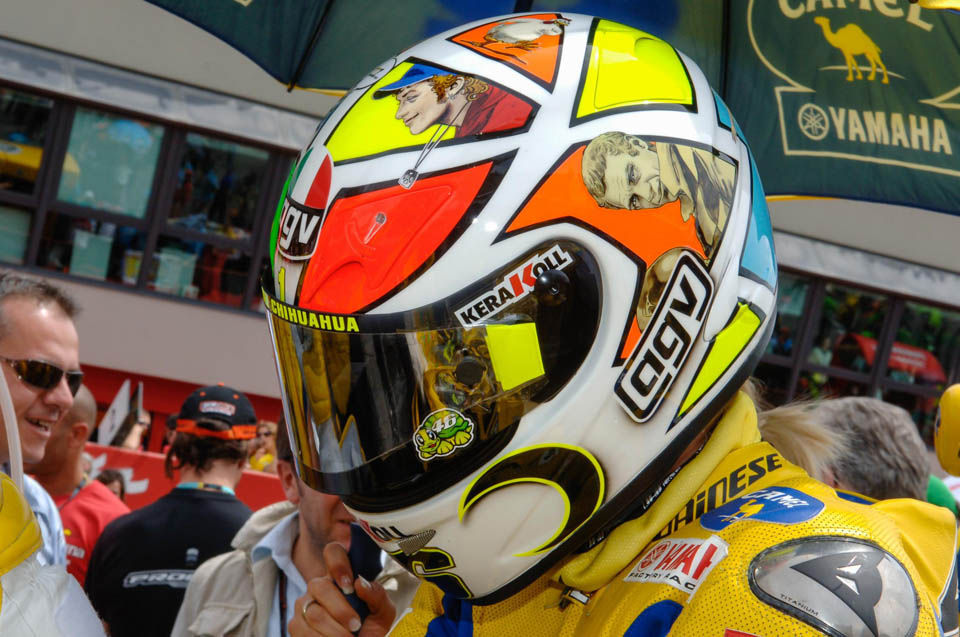 2004-2018 ROSSI MotoGP Muguello HELMET