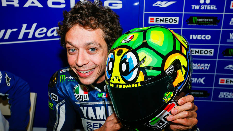 2004-2018 ROSSI MotoGP Muguello HELMET