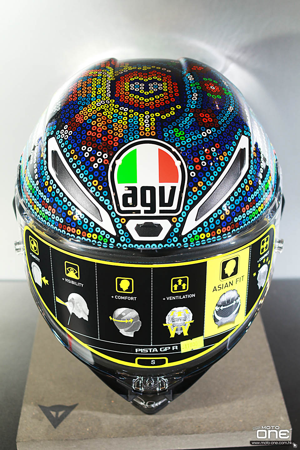 2018 AGV PISTA GP R ROSSI WINTER TEST