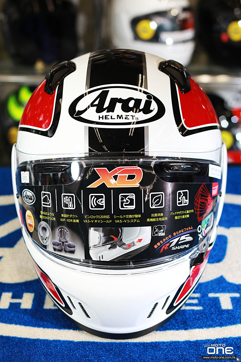 2018 ARAI-XD HELMETS