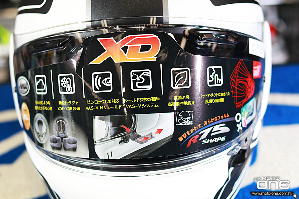 2018 ARAI-XD HELMETS