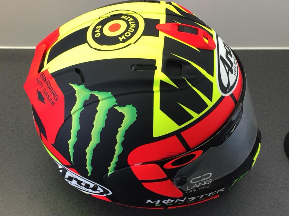 2018 ARAI RX7X Maverick Vinales