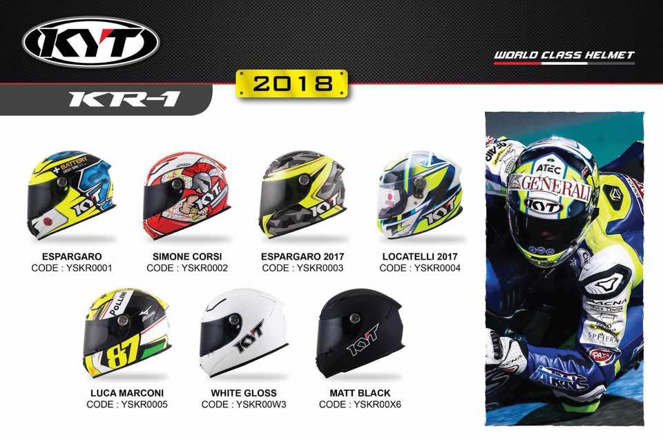 2018 KYT HELMETS MACAU