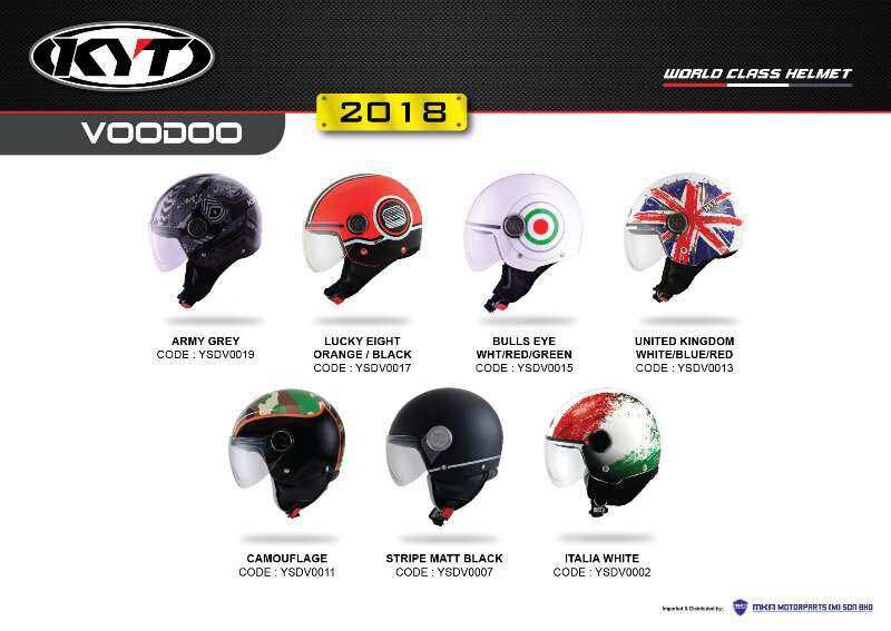 2018 KYT HELMETS MACAU