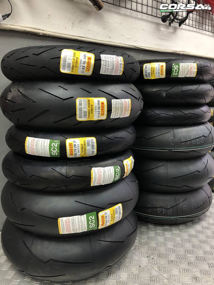 2018 Pirelli CORSA MOTORS