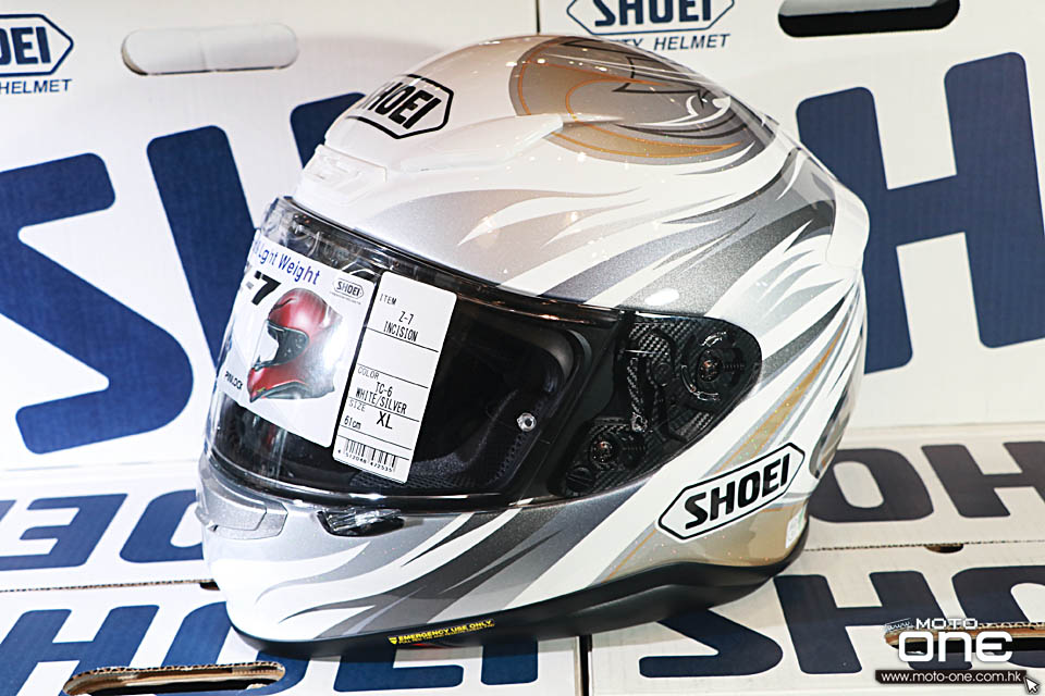 2018 Shoei Z-7 Incision