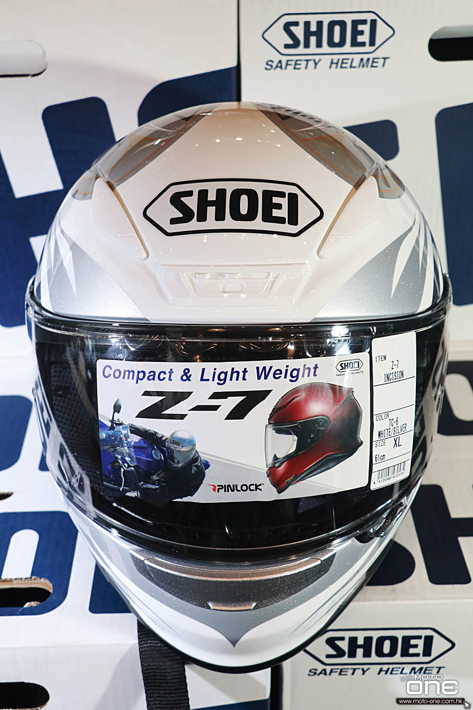 2018 Shoei Z-7 Incision