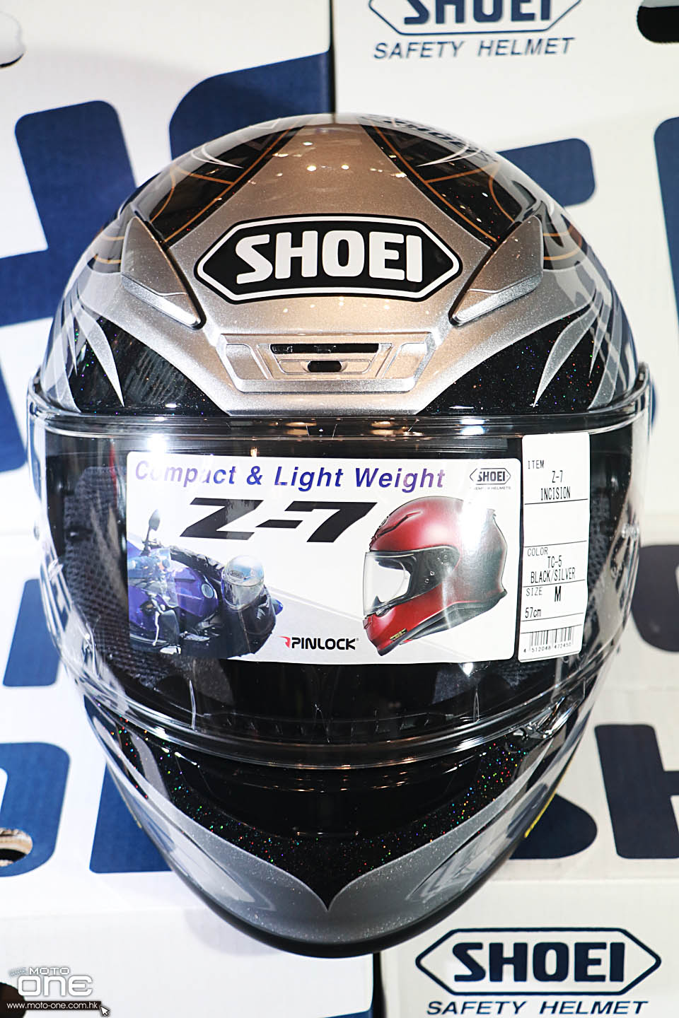 2018 Shoei Z-7 Incision