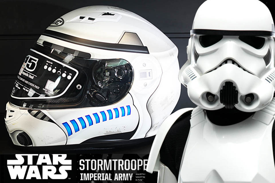 2018 HJC x Star War CS-15 Storm Trooper