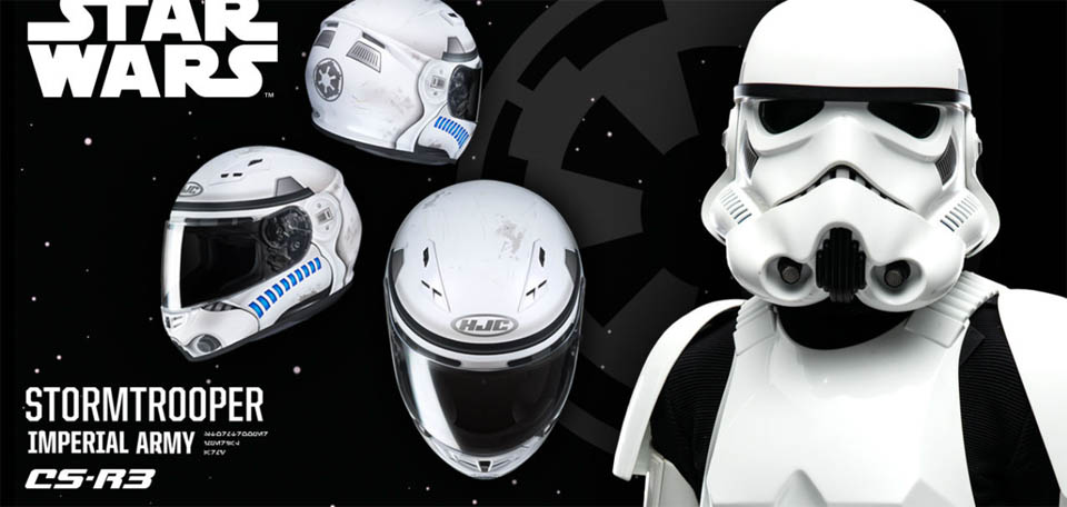 2018 HJC x Star War CS-15 Storm Trooper
