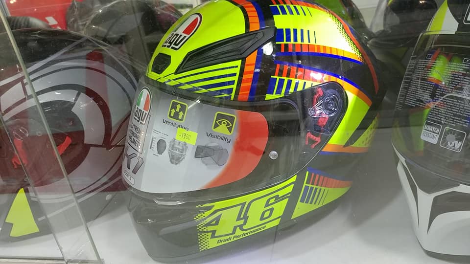 2018 AGV K1 HELMETS