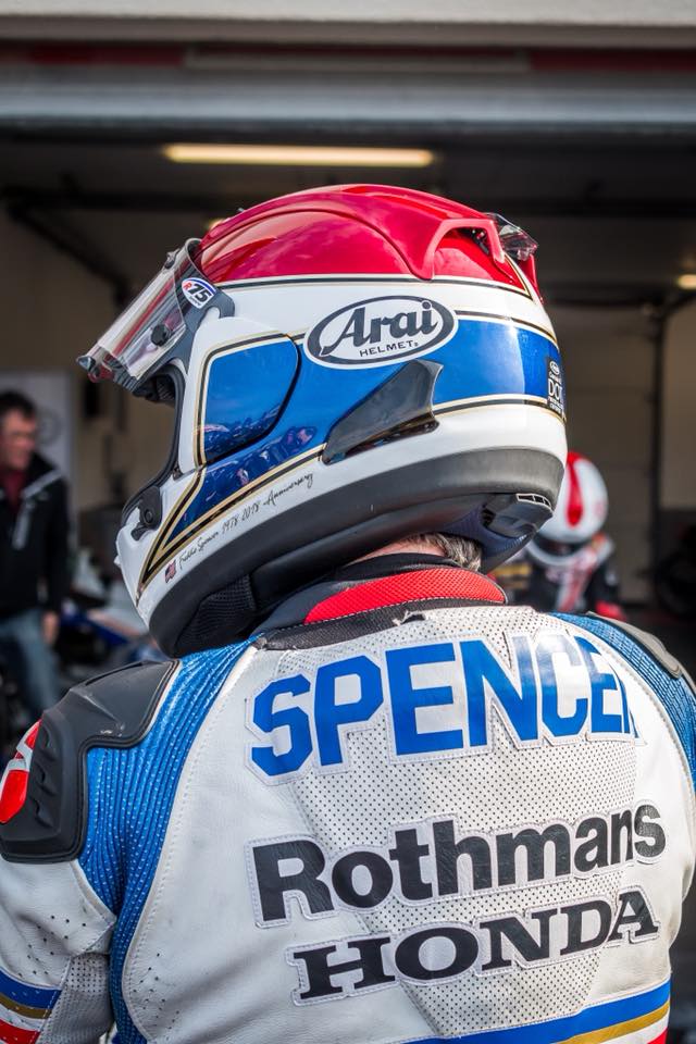 2018 Arai RX-7X Spencer 40th