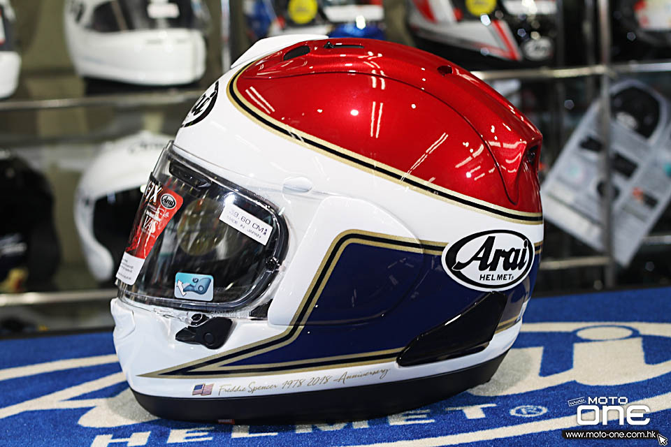 2018 Arai RX-7X Spencer 40th