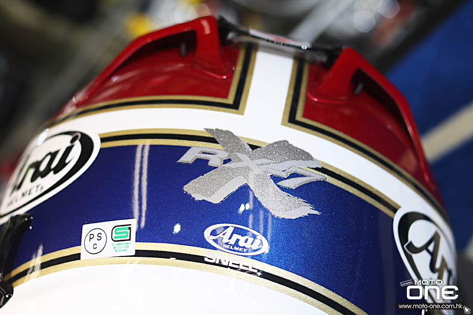 2018 Arai RX-7X Spencer 40th