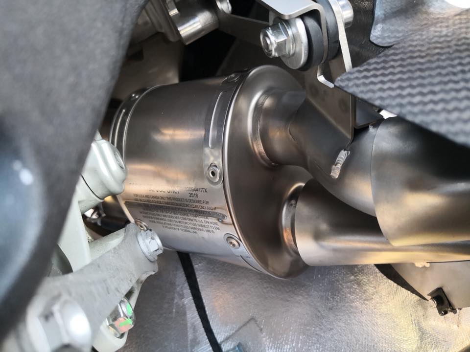 2018 Ducati Panigale V4 Termignoni D182 full system