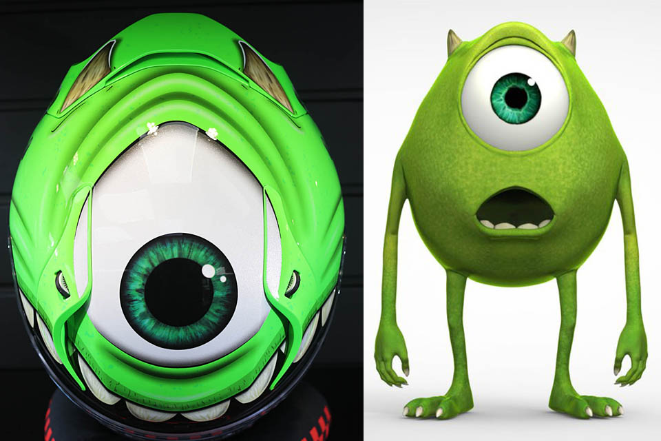 2018 HJC R-PHA 11 Mike Wazowski