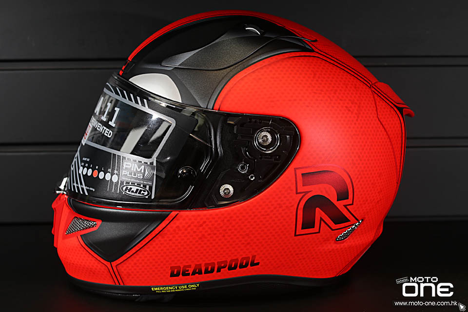 2018 HJC X Marvel R-Pha 11 DeadPool