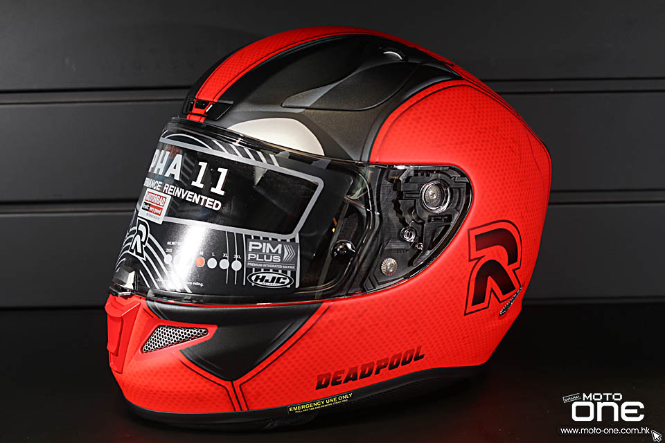 2018 HJC X Marvel R-Pha 11 DeadPool