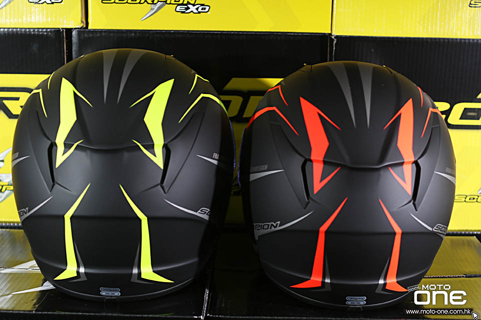 2018 SCORPION EXO-390 HELMETS