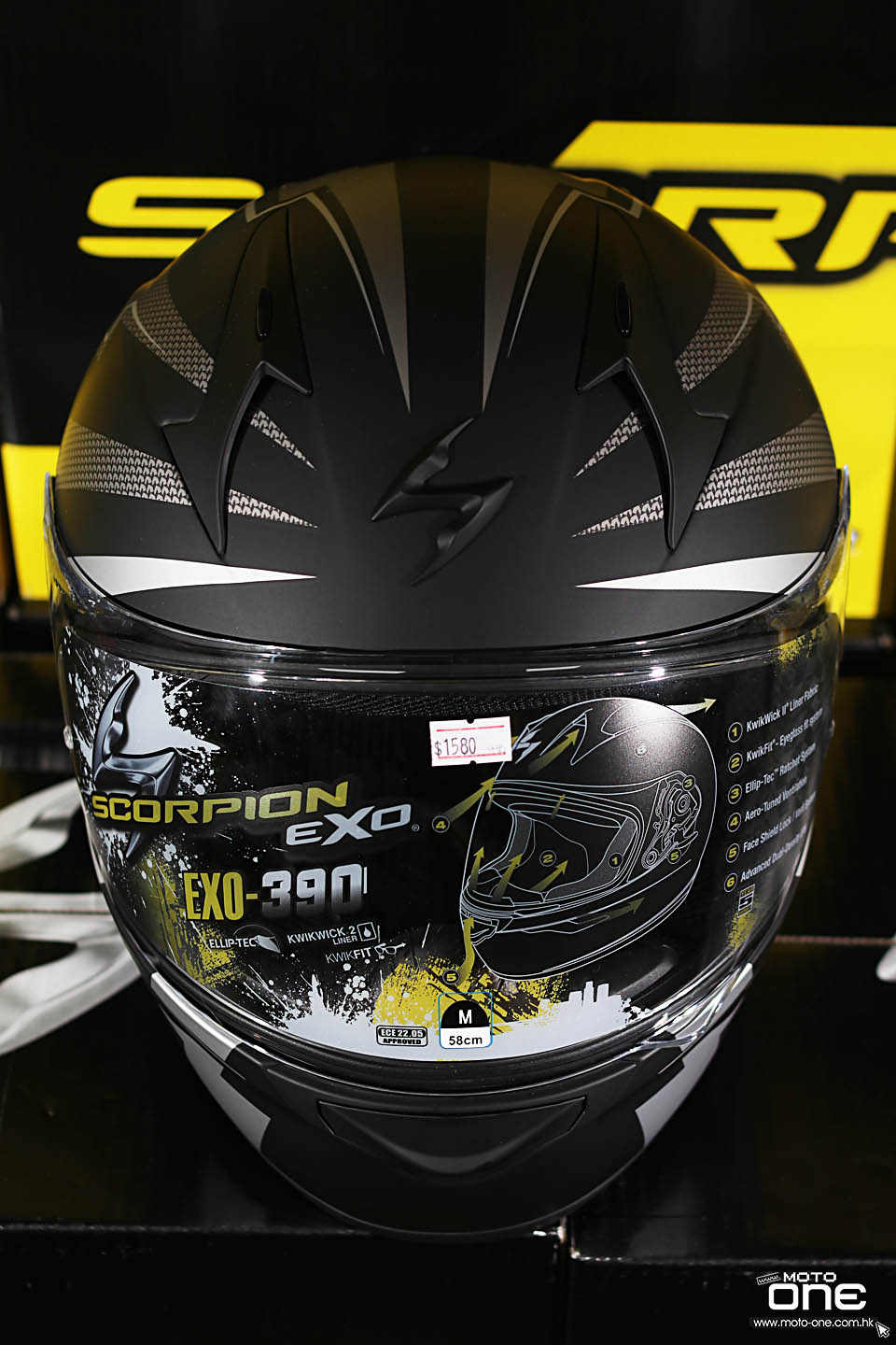 2018 SCORPION EXO-390 HELMETS