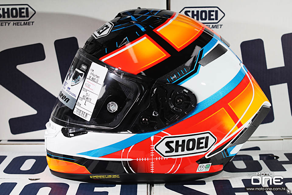 2018 Shoei X-14 De Angelis AND Z-7