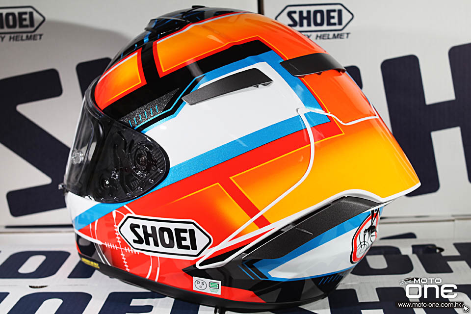 2018 Shoei X-14 De Angelis AND Z-7