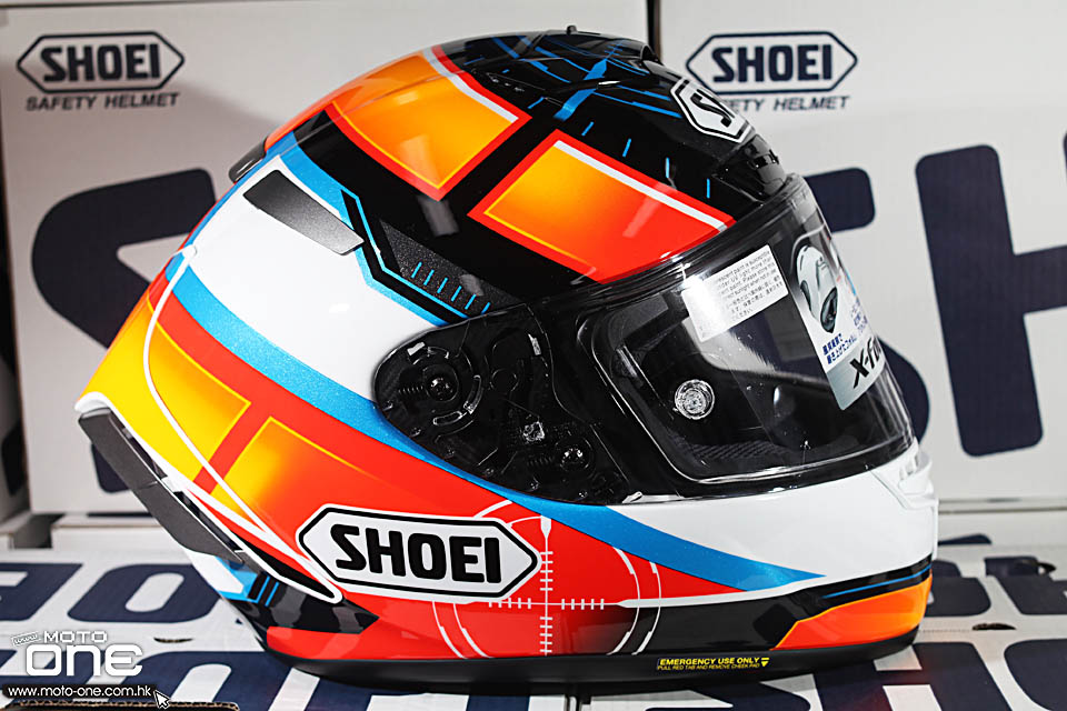 2018 Shoei X-14 De Angelis AND Z-7