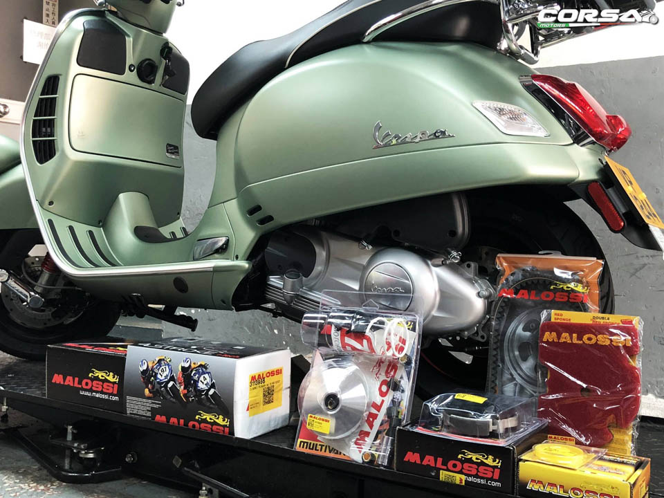 2018 Vespa Sei Giorni x Malossi Corsa Motors
