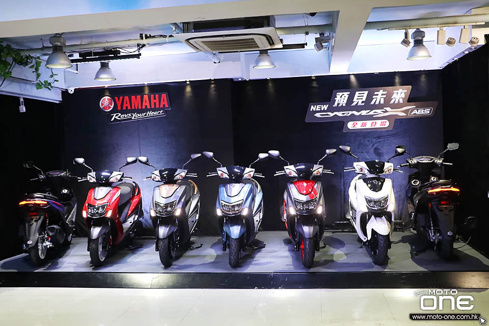 2018 YAMAHA CYGNUS-X macau show