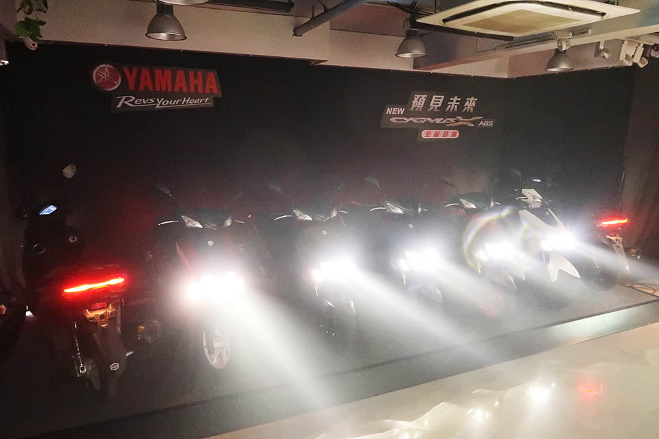 2018 YAMAHA CYGNUS-X macau show