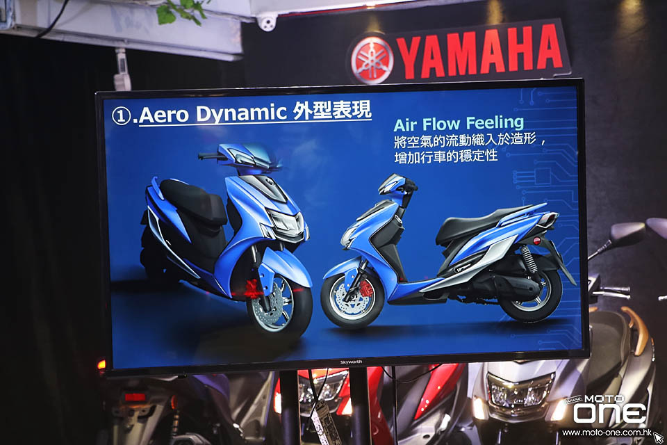 2018 YAMAHA CYGNUS-X macau show