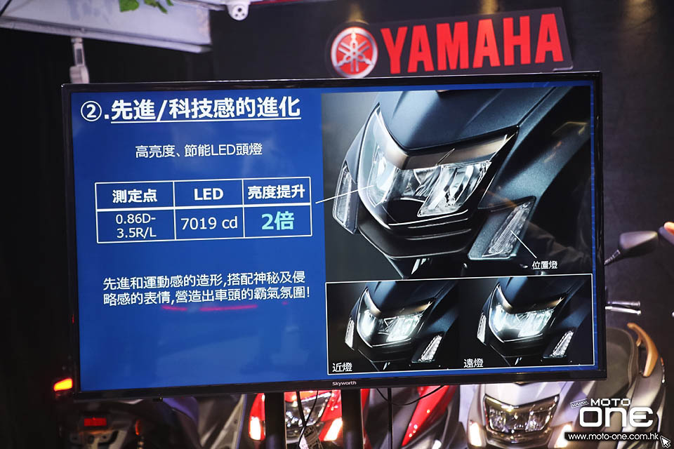 2018 YAMAHA CYGNUS-X macau show