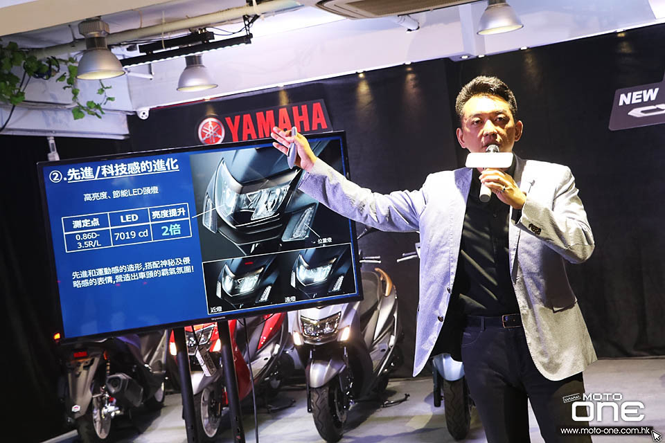 2018 YAMAHA CYGNUS-X macau show