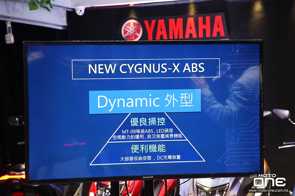 2018 YAMAHA CYGNUS-X macau show