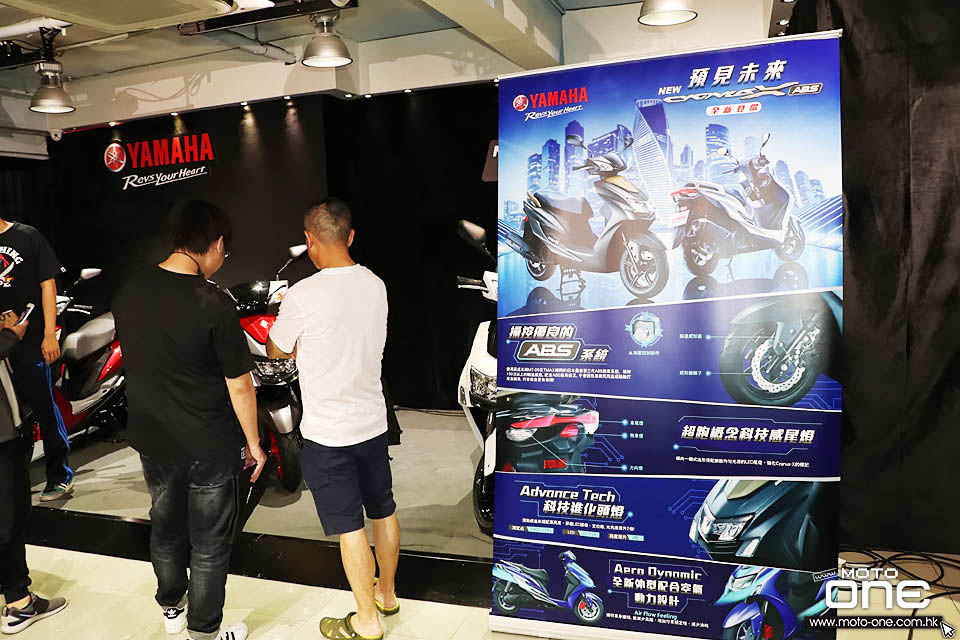 2018 YAMAHA CYGNUS-X macau show