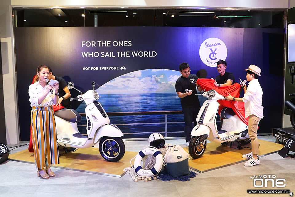 2019 VESPA GTS300 & PRIMAVERA 150 YACHT CLUB