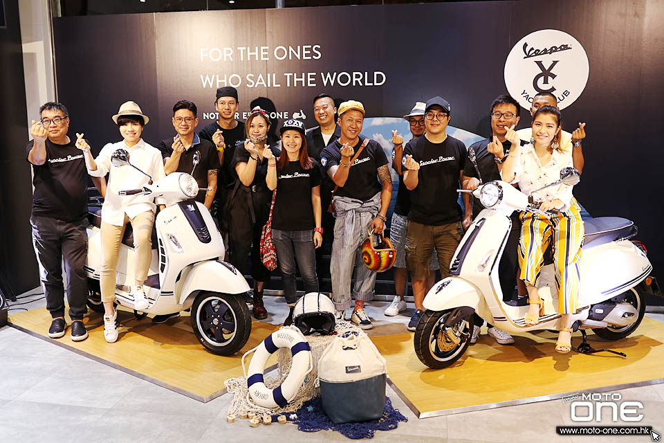 2019 VESPA GTS300 & PRIMAVERA 150 YACHT CLUB