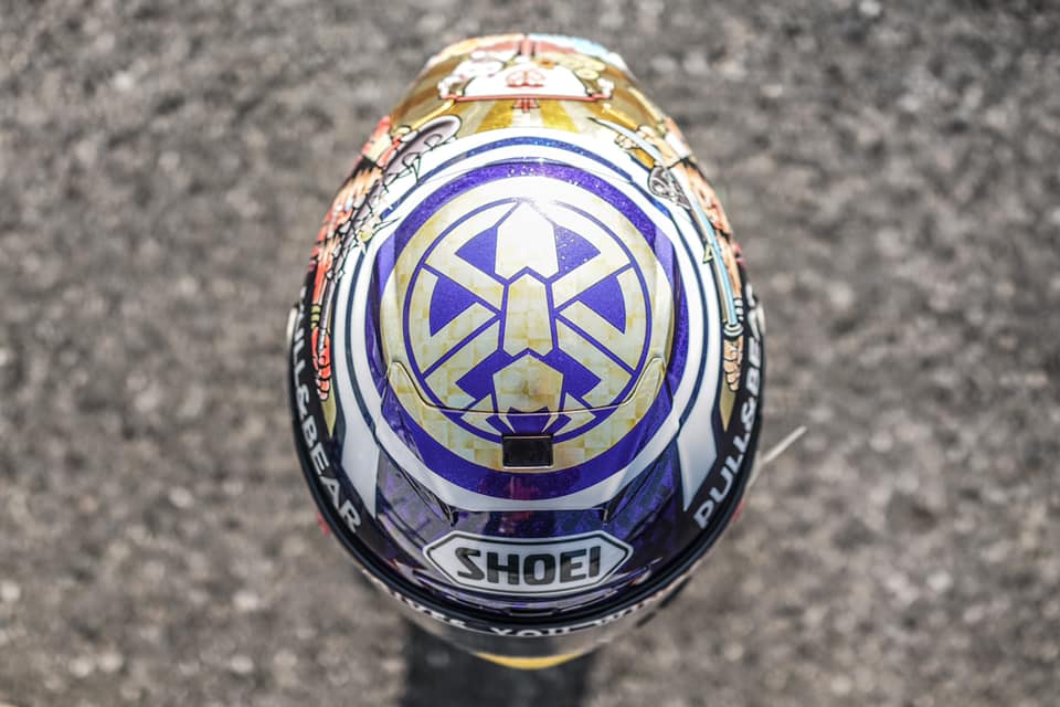 2018 shoei mm93 marc marquez helmets