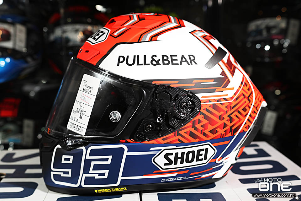 2018 SHOEI X-FOURTEEN MARQUEZ5